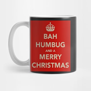 Bah Humbug and a Merry Christmas Mug